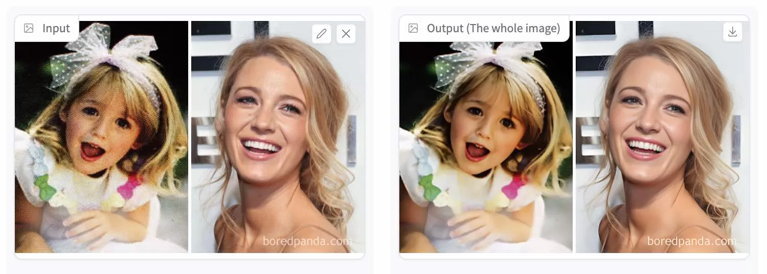 WX20240801-131344@2x AI photo enhancer improves the quality of images through various adjustments and enhancements. Offering best free online AI image enhancer tools, no limit.